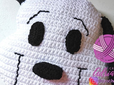 Cojín snoopy 3 #crochet #amigurumi