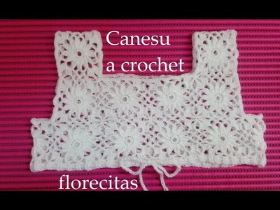Como hacer canesu a crochet