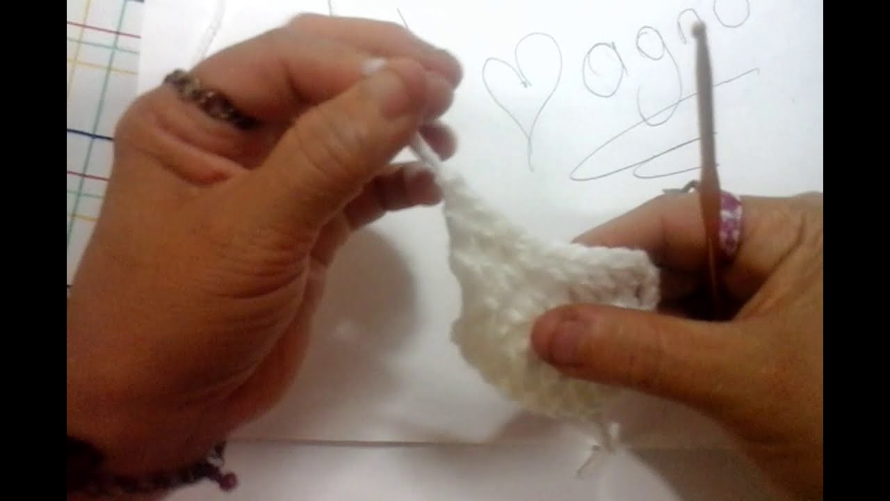 ????CROCHET.fácil puntos básicos para principiantes.How to crochet ????????????