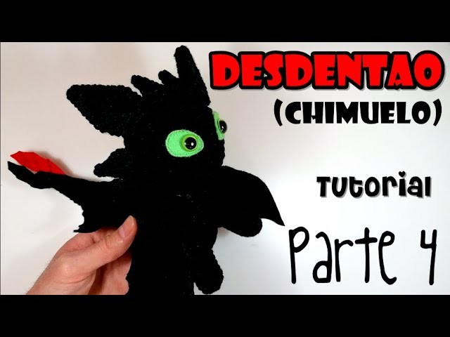 DIY DESDENTAO (CHIMUELO) Parte 4 Tutorial amigurumi crochet.ganchillo