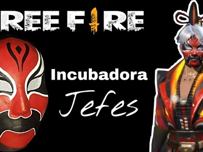 DIY- Nueva Incubadora JEFES Free Fire. Cómo Hacer la Máscara de la skin MAESTRO ONI.Hacelo Vos