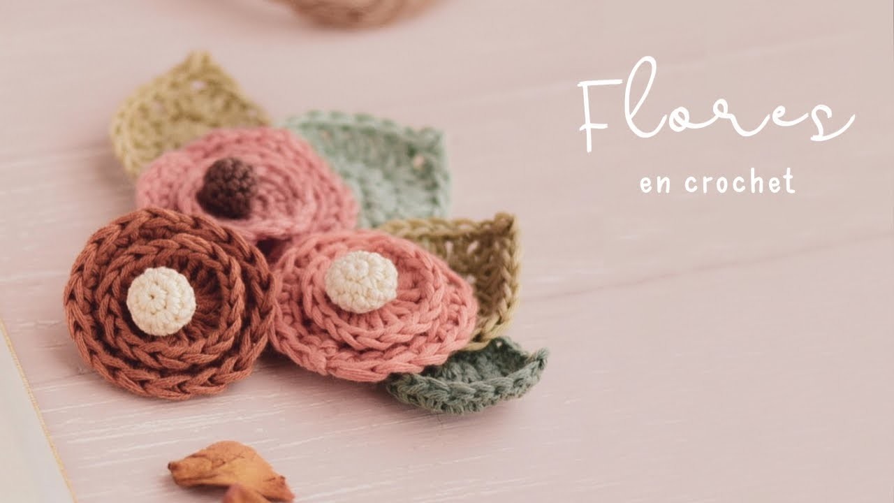 Flores POPPY en crochet | Super sencillas