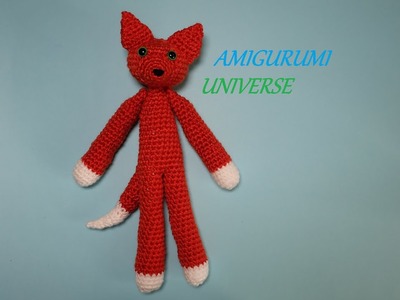 Muñeco adorable, zorrito de ganchillo!  Tutorial de Amigurumi Universe.