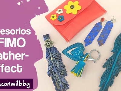 5 Accesorios con Fimo Leather-Effect | Cómo usar Fimo Leather-Effect