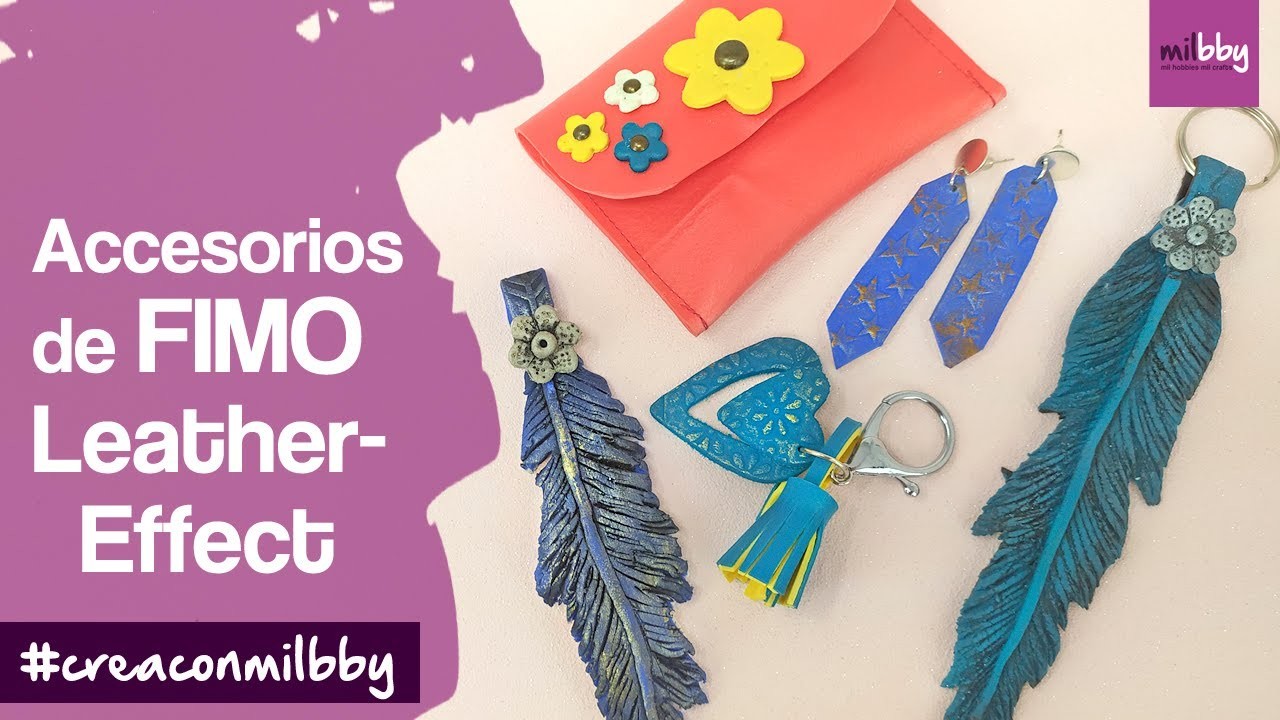 5 Accesorios con Fimo Leather-Effect | Cómo usar Fimo Leather-Effect