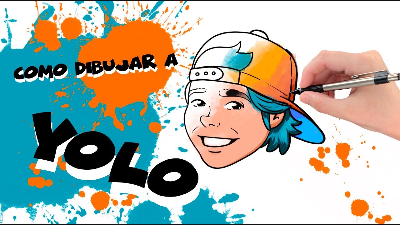 Como dibujar a YOLO | Yolo Aventuras | CRACKS | Titanes | Youtuber