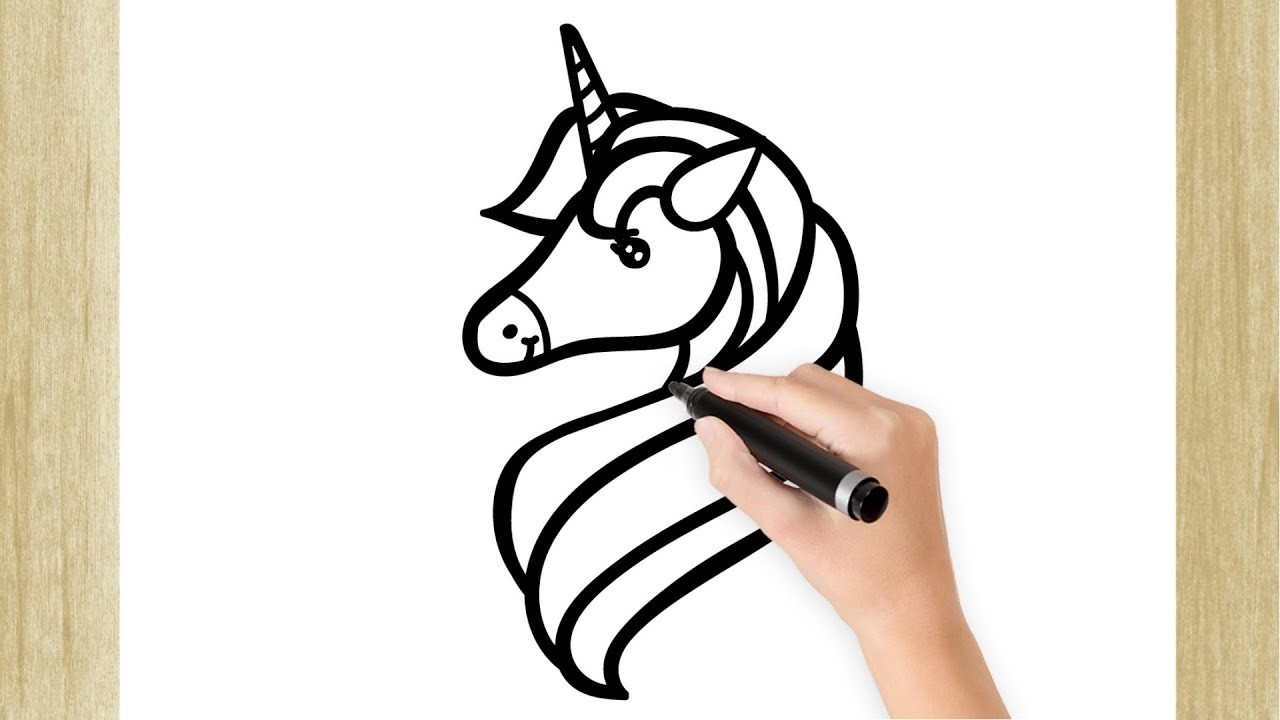 COMO DIBUJAR UN UNICORNIO SUPER FÁCIL