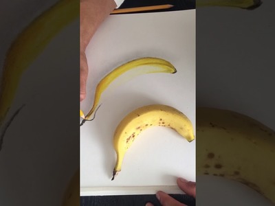 Cómo dibujar una banana ???? How to draw a banana ????