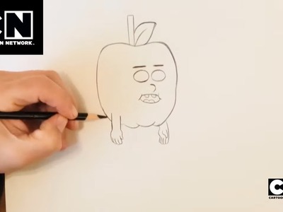 ¡Mantente creativo! | ¡Aprende a dibujar a Manzana! | Cartoon Network