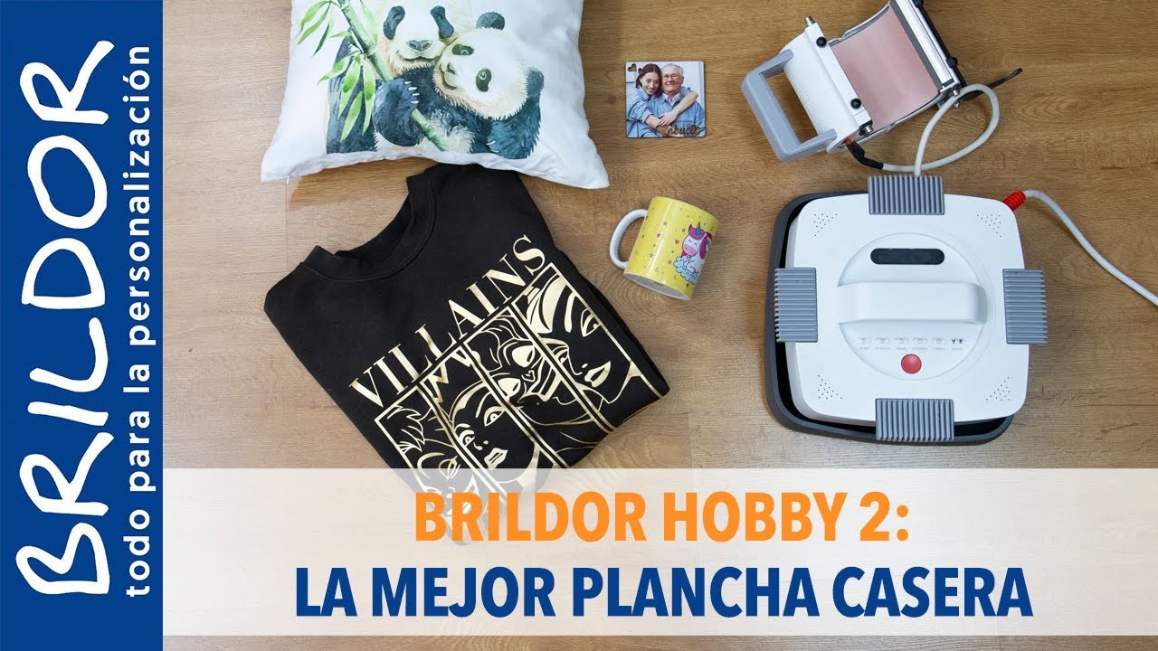 LA MEJOR PLANCHA CASERA. DIY: BRILDOR HOBBY 2