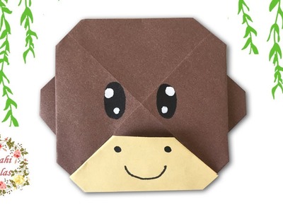 Mono de papel | Origami (Fácil)