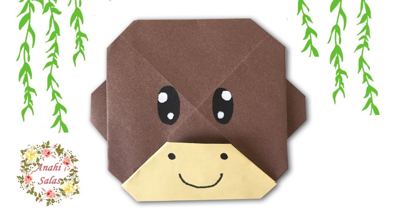 Mono de papel | Origami (Fácil)