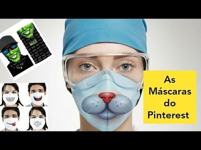 As Máscaras Divertidas do Pinterest