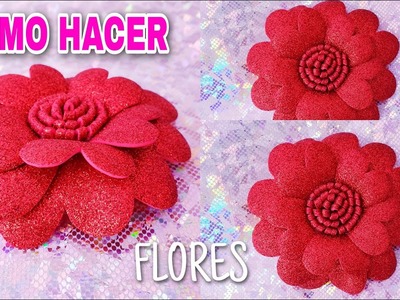 Cómo hacer Flores????????? FÁCIL y Económicas Aprende cómo hacerlas? How to make Flower