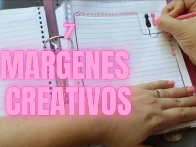Como hacer Márgenes Creativos |7 opciones| DIY | monsedu