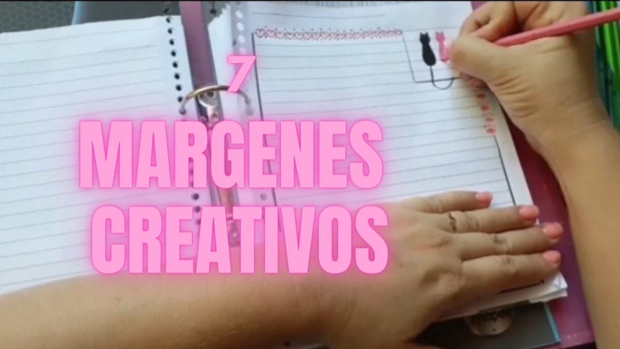 Como hacer Márgenes Creativos |7 opciones| DIY | monsedu