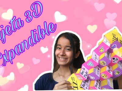 Cómo hacer una Tarjeta 3D EXPANDIBLE *tutorial.Tarjetas chidas.Alemaite 05