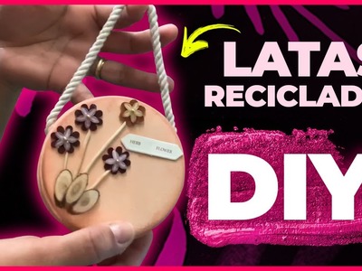 DIY - LATAS RECICLADAS E TRANSFORMADAS | RoseNaka Artesanato