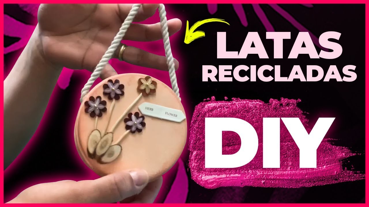 DIY - LATAS RECICLADAS E TRANSFORMADAS | RoseNaka Artesanato