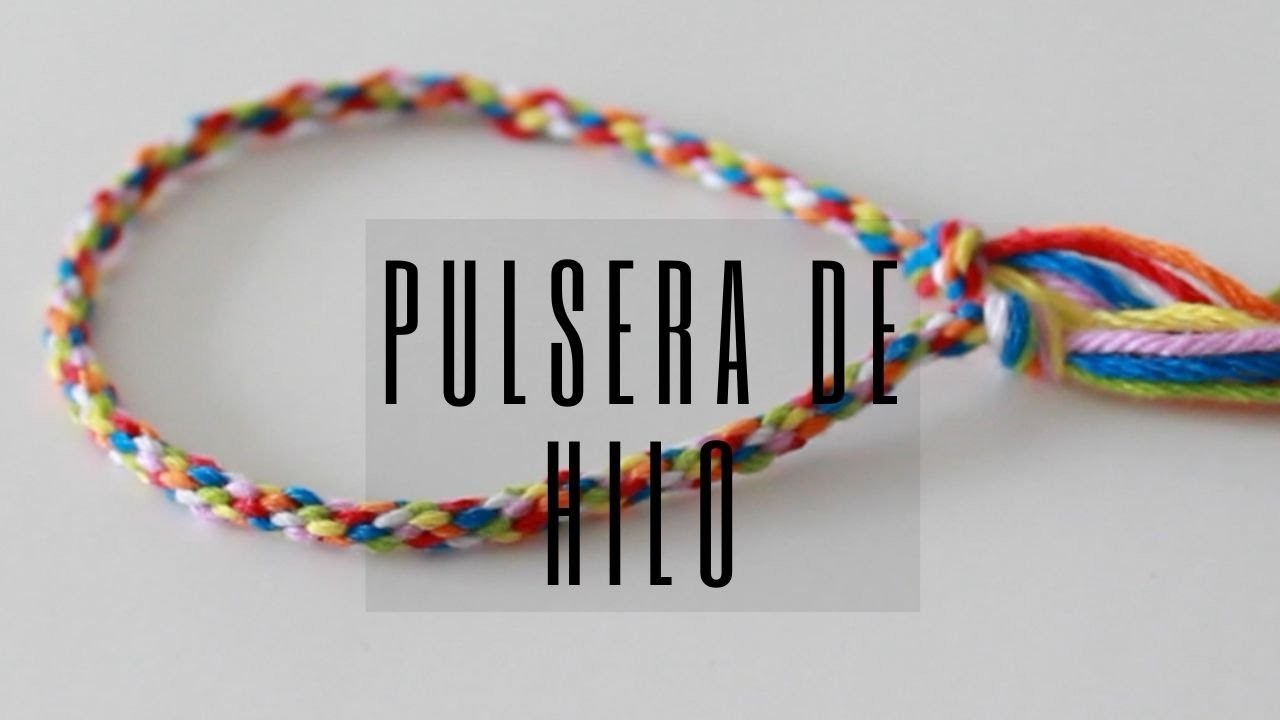 DIY: PULSERA DE HILO- MANUALIDADES PARA HACER CON NIÑOS #1 #QUÉDATEENCASA #ENCASACONPATTY