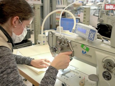 Louis Vuitton convierte fábrica de alta costura en confección de máscaras sanitarias | ¡HOLA! TV