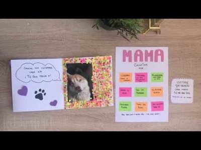 Regalos para el día de la madre - DIY- Rosa encantada y tarjetas-Manualidades sencillas.