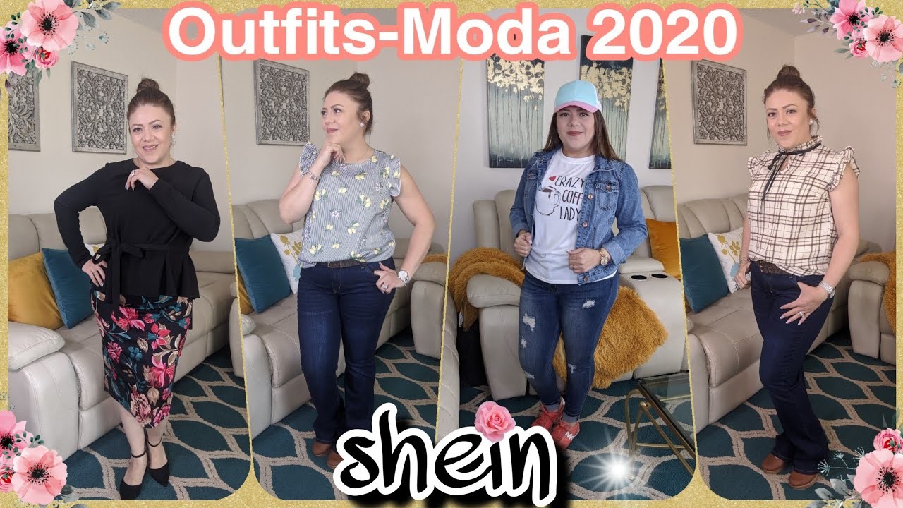 Shein-Nuevos diseños -Outfits try-on haul.Ropa bonita para esta primavera.