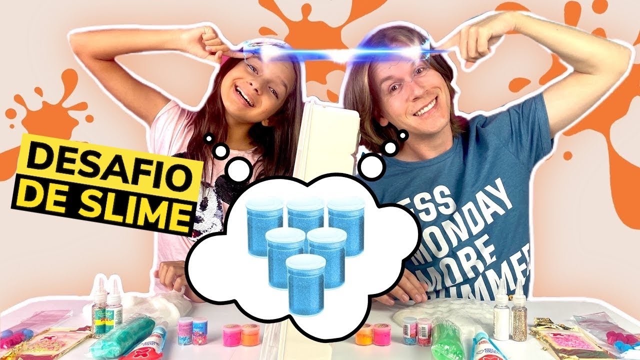 SLIME POR TELEPATIA | TIO LUCAS E LAILA