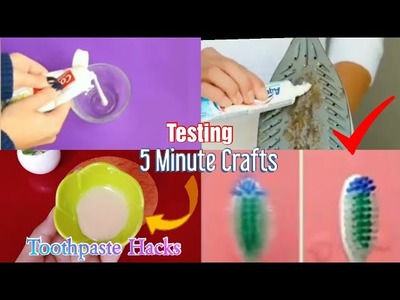 Testing Viral Toothpaste Hacks By 5 Minute Crafts || DIY Zoya ||