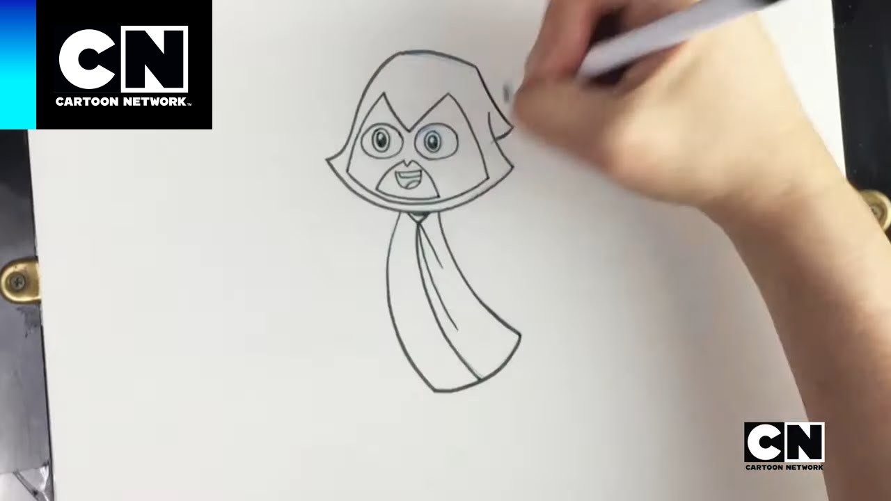 Vamos Criar! | Aprenda a desenhar Ravena | Cartoon Network