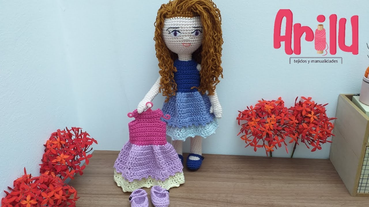 Amigurumi doll【Luana】 -  paso a paso (a crochet)