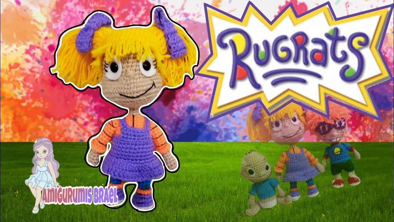 Angélica Pickles Tejido a crochet |Rugrats| Aventuras en pañales| Nickelodeon