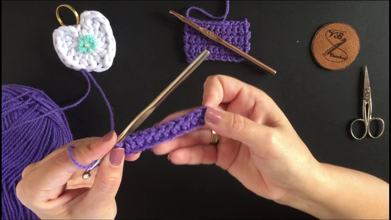 Aprendiendo crochet - Nuevo punto: Media Vareta