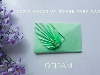 Cómo hacer un ???? SOBRE ???? de papel FÁCIL ✅ | Sobre de Origami PASO A PASO