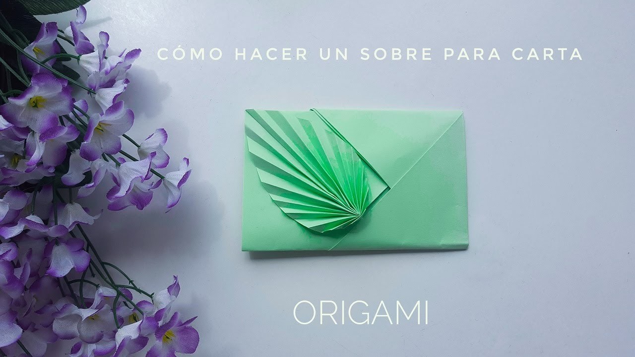 Cómo hacer un ???? SOBRE ???? de papel FÁCIL ✅ | Sobre de Origami PASO A PASO
