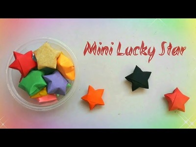 DIY Mini Lucky Star | Origami Star | How to Make Paper Star | Creative Ideas