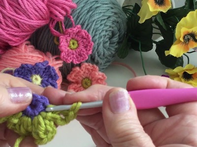 Flores Fáciles #13 en Crochet (Easy Florwers)