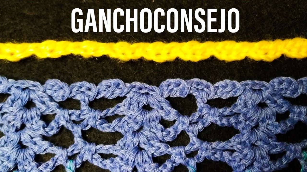 GANCHOCONSEJO: Empezar a tejer sin cadenas de inicio.