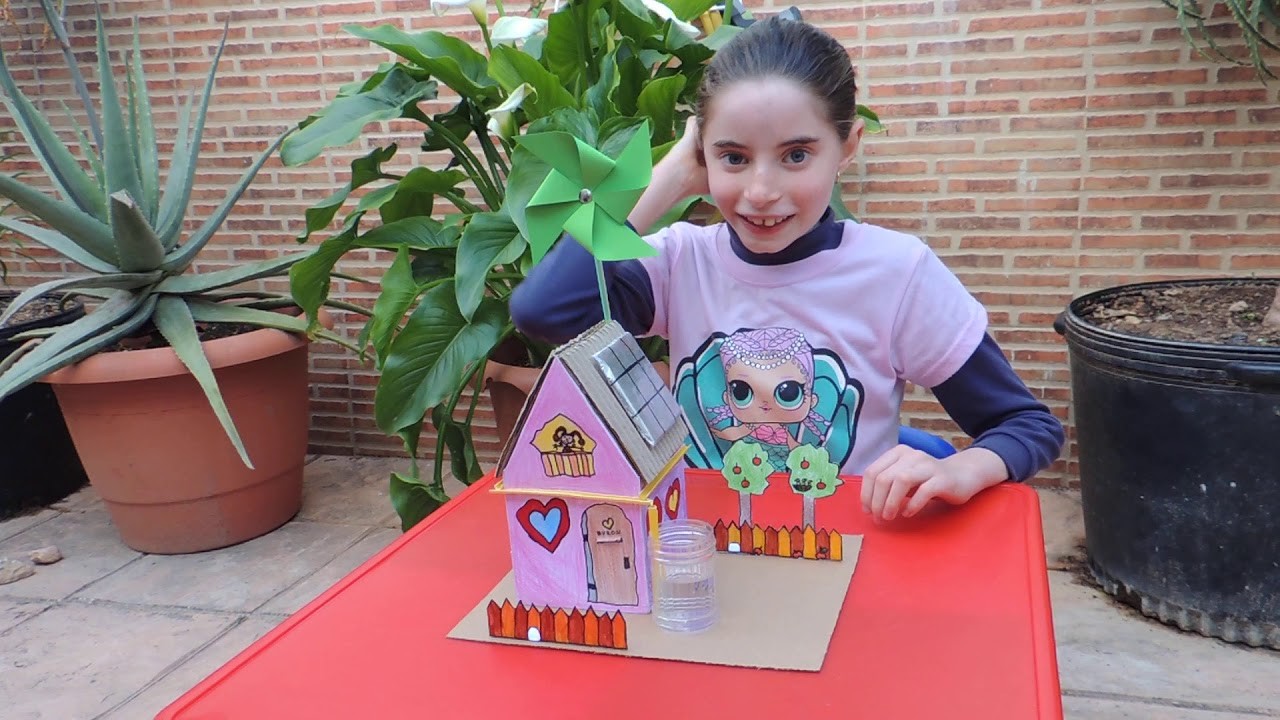 Manualidades niños, la casita de Sheila