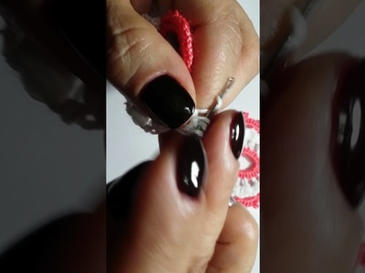 Parte 1: Aretes corazon en tejido crochet. Mi primer video.