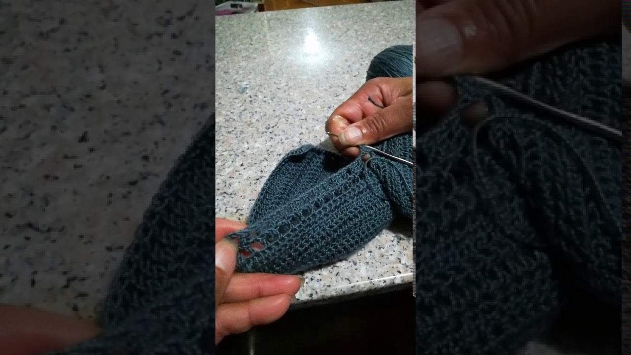 Top Tejido A Crochet (Lana Perle) Parte 2