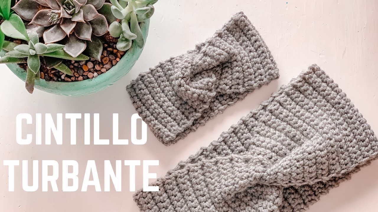 CINTILLO O TURBANTE A CROCHET | Fácil para Principiantes | Crochet Headband Easy