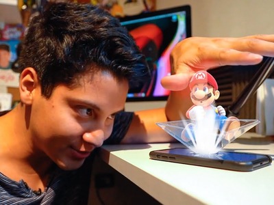Cómo hacer un holograma casero con tu celular (DIY, TUTORIAL)