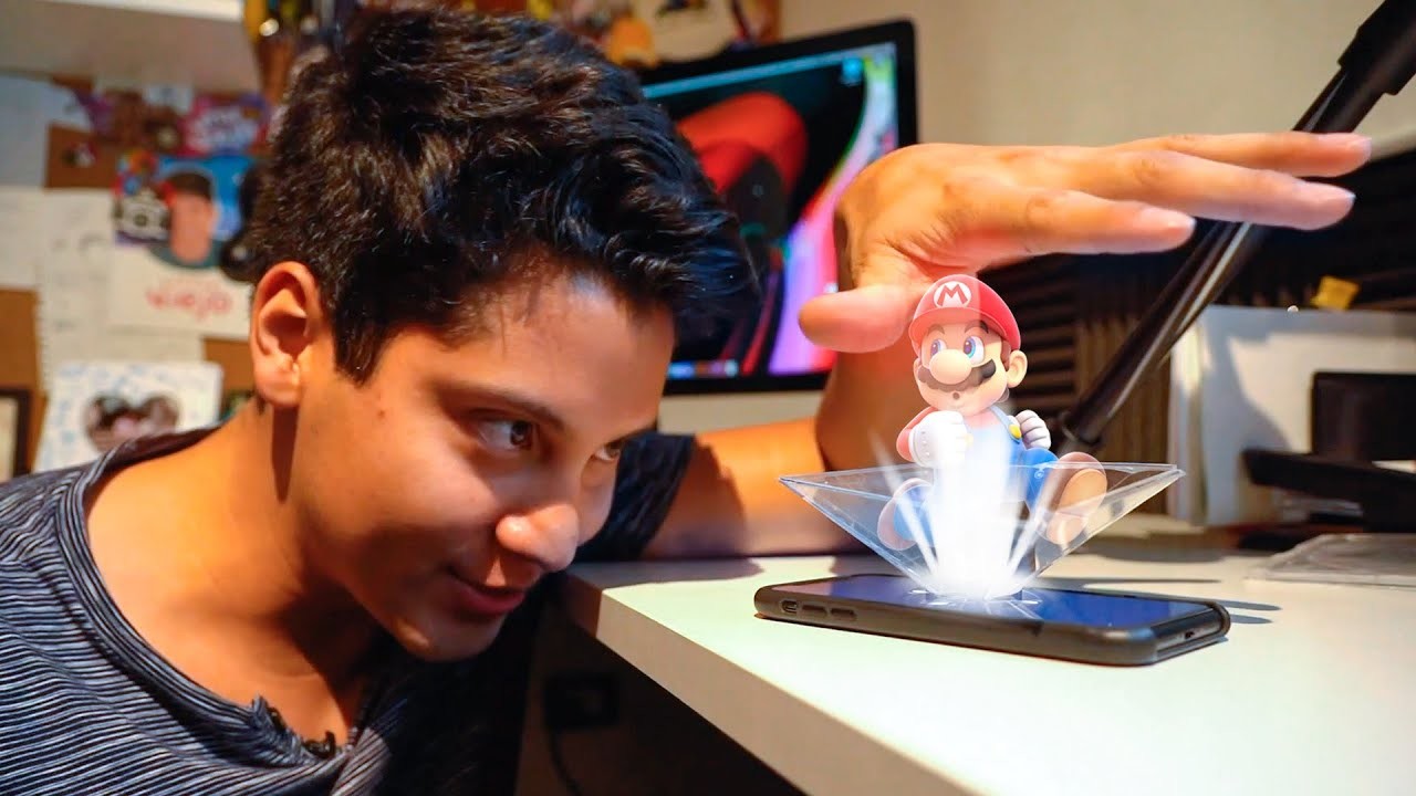 Cómo hacer un holograma casero con tu celular (DIY, TUTORIAL)