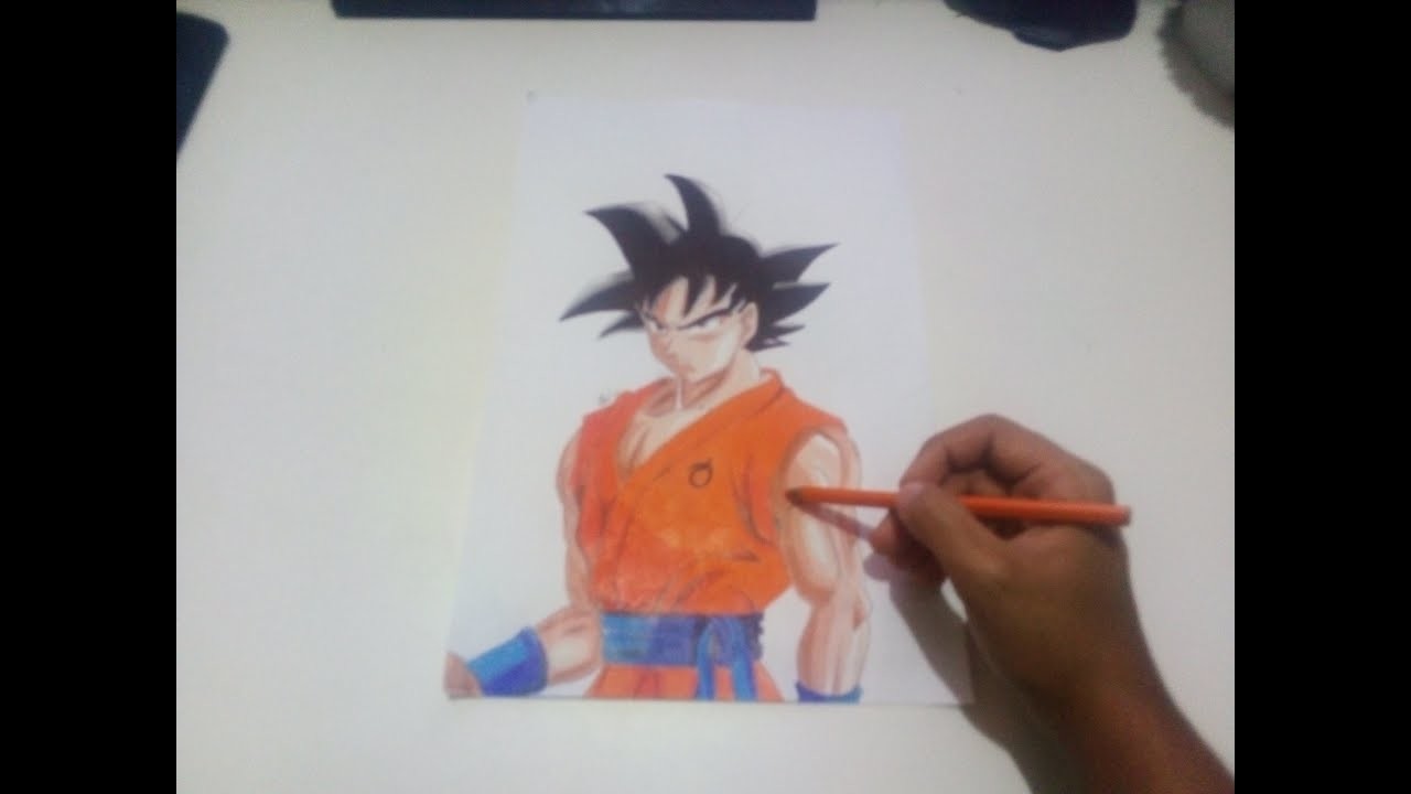 Como dibujar a Goku en su Fase Normal|DRAGON BALL SUPER|????[EzeArtist]????