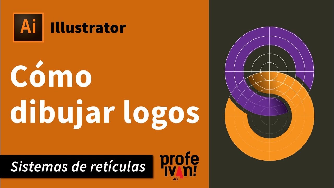 Cómo dibujar logos en illustrator - Sistemas de retículas
