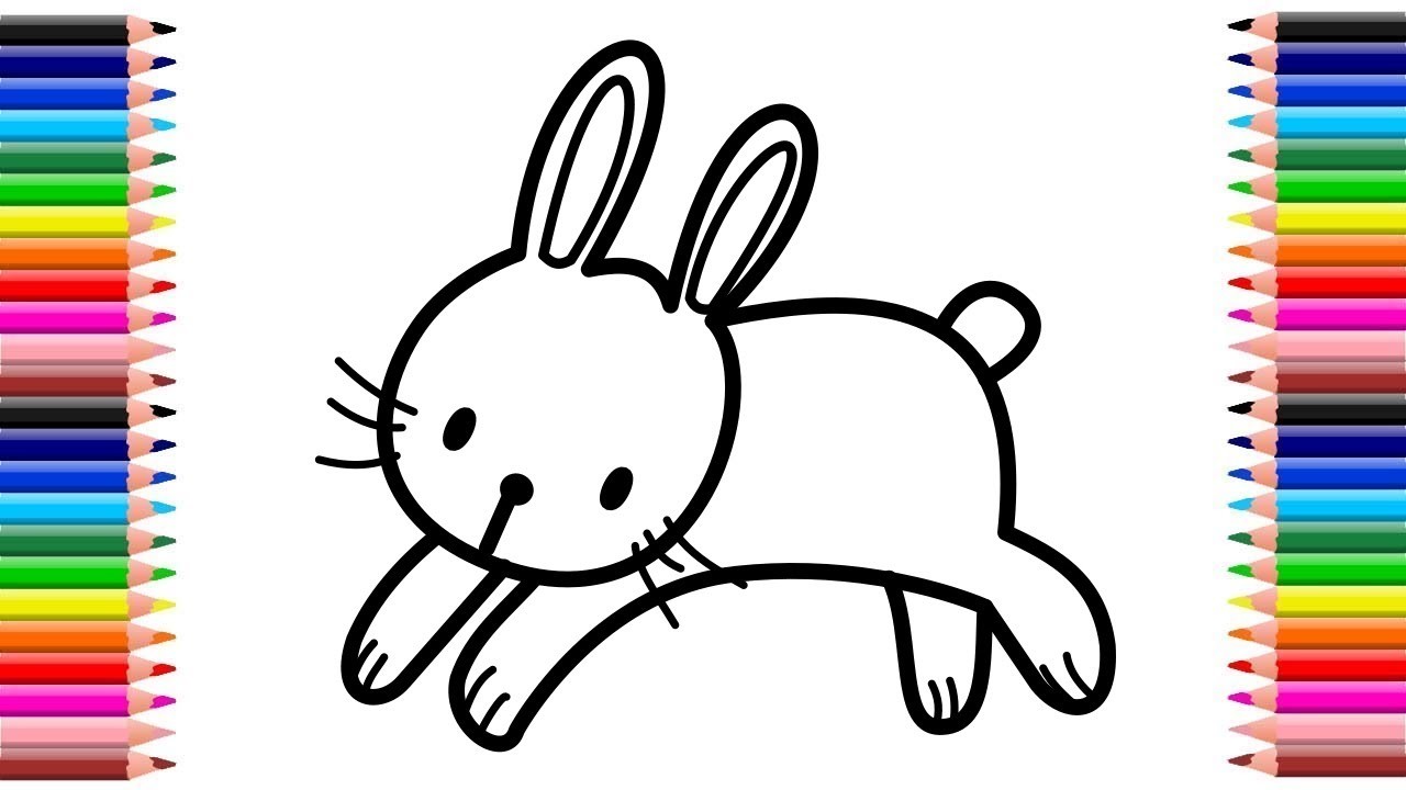 Conejo para dibujar facil
