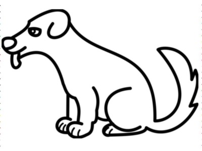 Como dibujar un perro facil