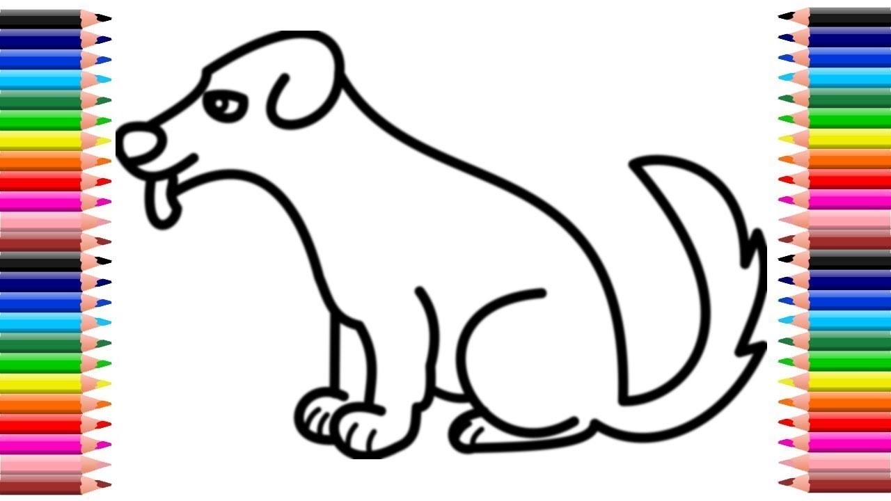 Como dibujar un perro facil