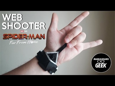 Como hacer Web Shooter.Lanzatelarañas Funcional DIY.TUTORIAL.MANUALIDAD.Spiderman Far from Home
